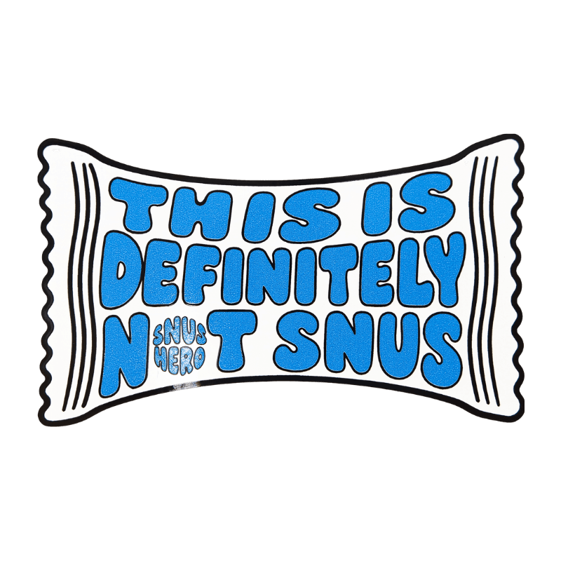 HeroSticker Not Snus Pouch
