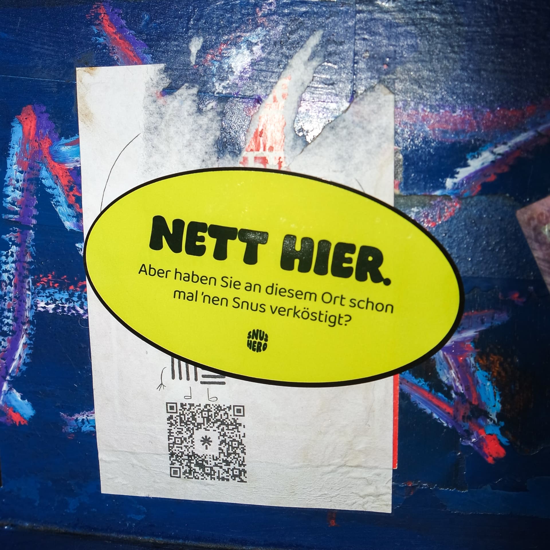 HeroSticker Nett Hier