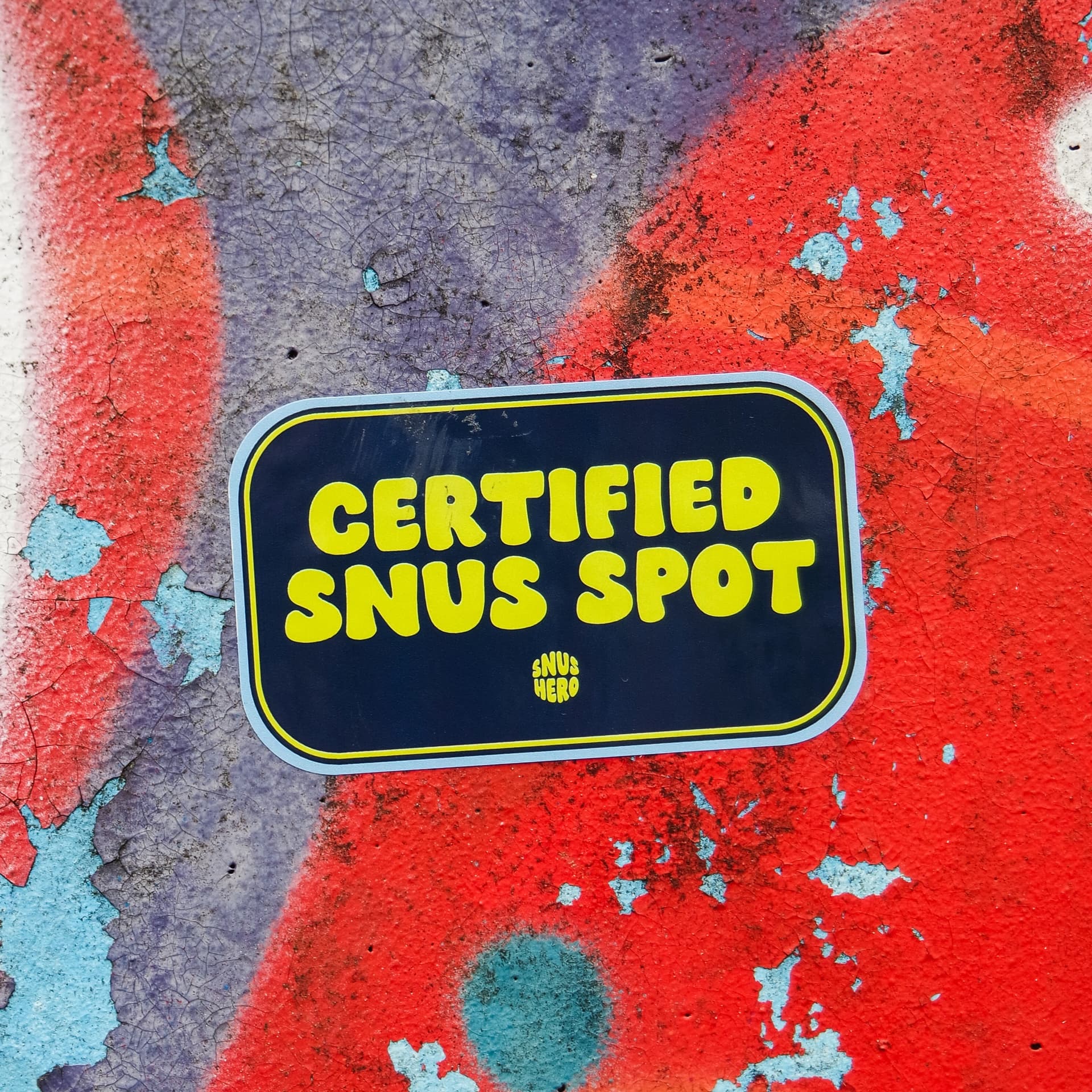 HeroSticker Snus Spot
