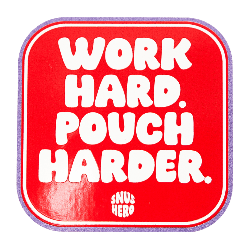 HeroSticker Pouch Harder
