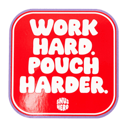HeroSticker Pouch Harder