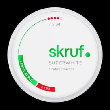 Skruf Superwhite Fresh Apple No. 64