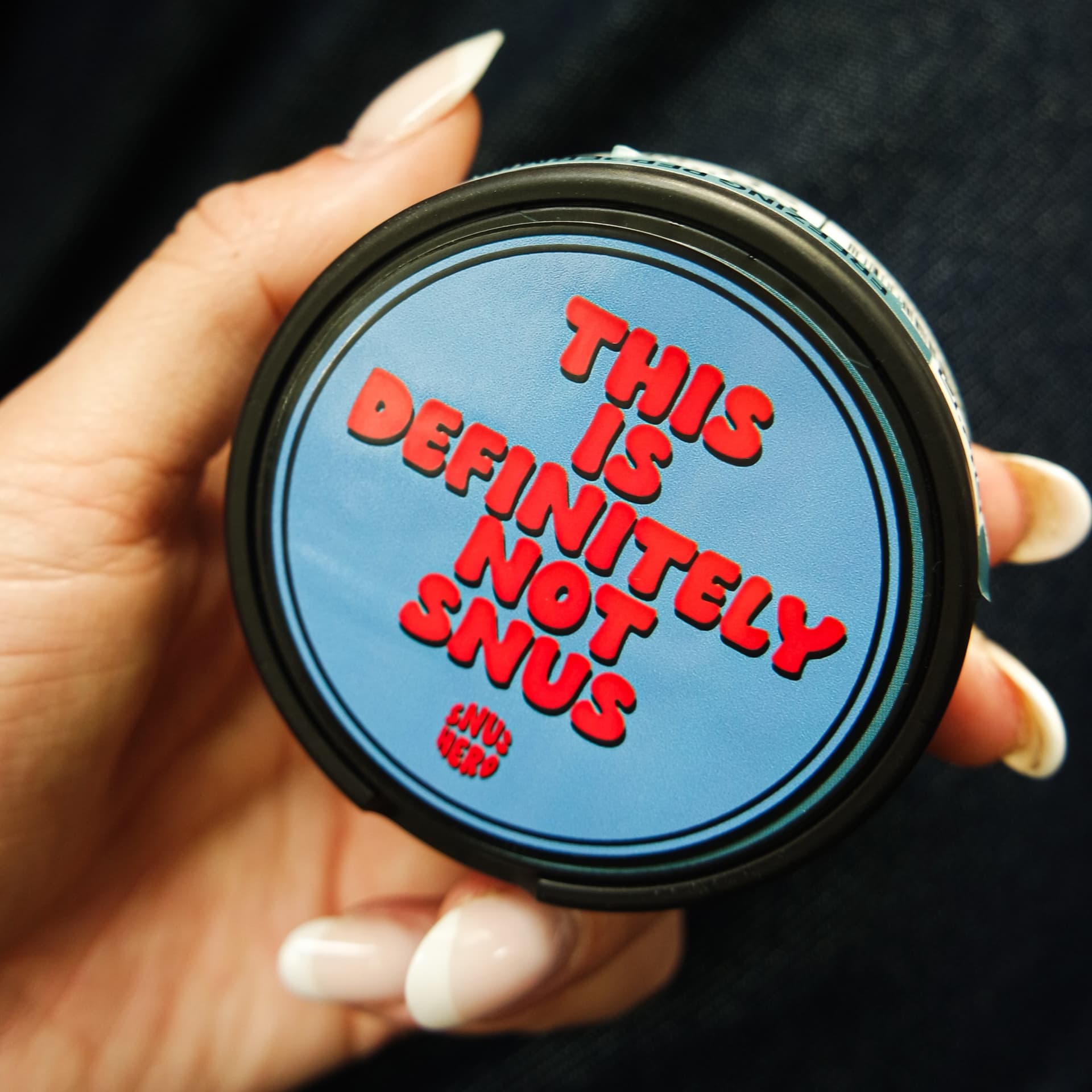 HeroSticker Not Snus Rund