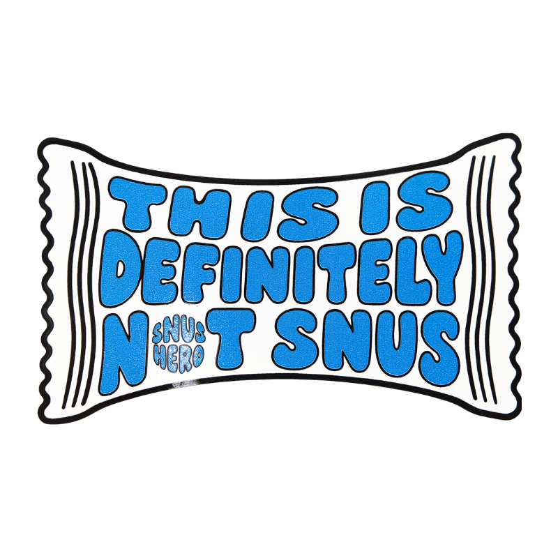 HeroSticker Not Snus Pouch