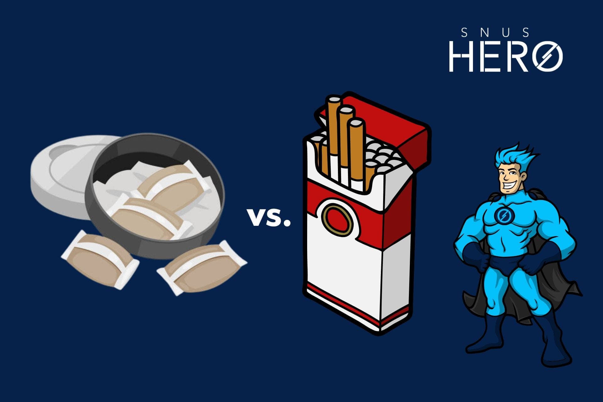 Snus vs. Zigaretten: Ein Umfassender Gesundheitsvergleich