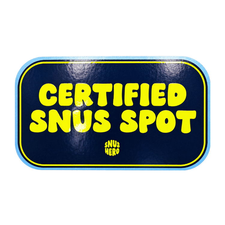 HeroSticker Snus Spot