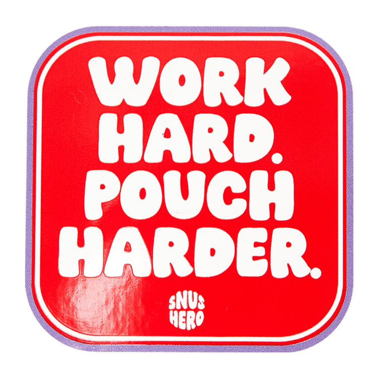 HeroSticker Pouch Harder