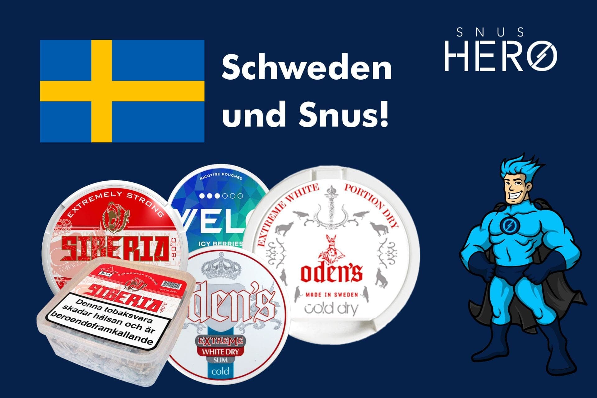 Snus in Schweden: Traditionen und moderne Sorten!